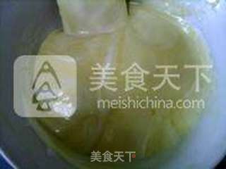 红曲大理石戚风蛋糕的做法步骤:11