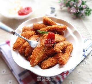 炸鸡柳的做法步骤:9