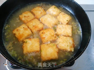 锅塌豆腐的做法步骤:12