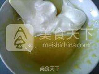 红曲大理石戚风蛋糕的做法步骤:10