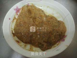 私房酱汁煎鸡排的做法步骤:8