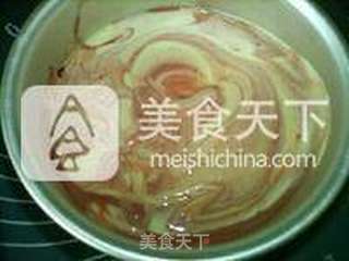 红曲大理石戚风蛋糕的做法步骤:19
