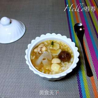桂圆莲子粥的做法步骤:3