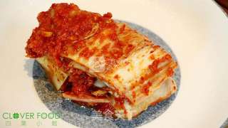 【四叶小馆】泡菜猪肉的做法步骤:18