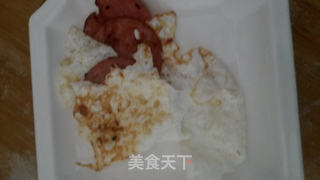 大饼卷油条的做法步骤:11