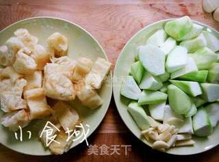 夏天的味道【丝瓜炒油条】的做法步骤:2