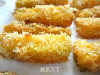黄金南瓜条的做法步骤：10