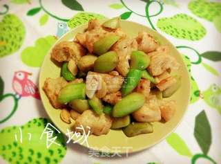 夏天的味道【丝瓜炒油条】的做法步骤:7