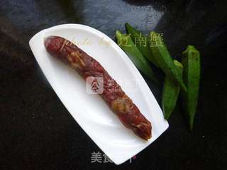 腊肠饼子的做法步骤:3