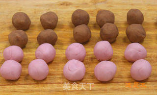 板栗蓉冰皮月饼的做法步骤:6