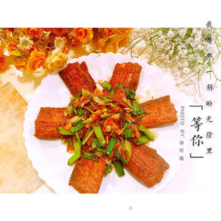 红烧带鱼的做法步骤:9