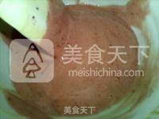 红曲大理石戚风蛋糕的做法步骤:15