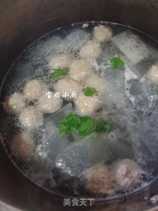 冬瓜小肉丸的做法步骤:6