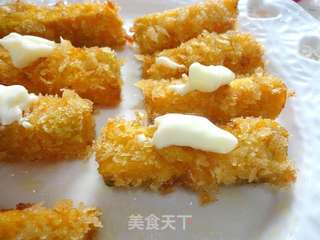 黄金南瓜条的做法步骤：11
