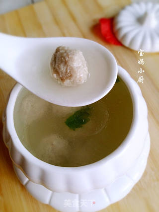 冬瓜小肉丸的做法步骤:8