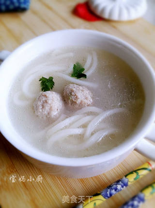 冬瓜肉丸面的做法步骤:9