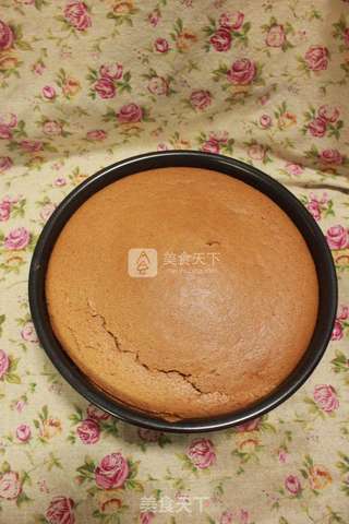 可可戚风蛋糕的做法步骤:13