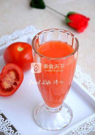 番茄胡萝卜汁的做法步骤:4