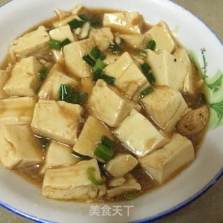 家常煮豆腐的做法步骤:10