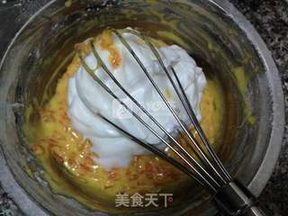 西柚戚风的做法步骤:7