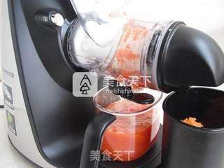 番茄胡萝卜汁的做法步骤:3