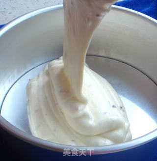 蔓越莓戚风蛋糕的做法步骤:15
