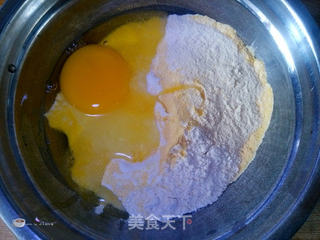 玉米面小松饼的做法步骤:2