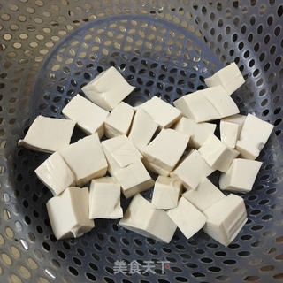 家常煮豆腐的做法步骤:4