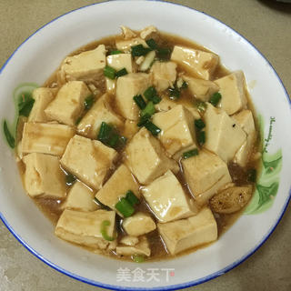 家常煮豆腐的做法步骤:11