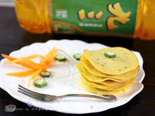 玉米面小松饼的做法步骤:10