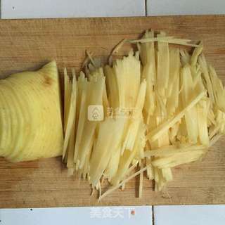 酸辣土豆丝的做法步骤:5