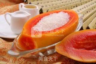 木瓜燕窝的做法步骤:5