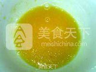 芝麻蜂糖戚风蛋糕的做法步骤:4