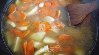 鸡肉咖喱饭的做法步骤:11