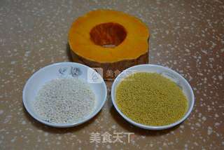 南瓜小米粥的做法步骤:1