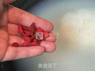 粥底枸杞叶猪肝汤的做法步骤:6