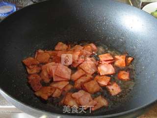 培根炒秋葵的做法步骤：5