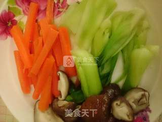 大虾珍珠疙瘩汤的做法步骤:9