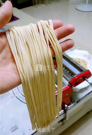 手工鸡蛋细面的做法步骤:7