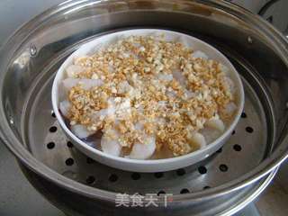 蒜蓉粉丝蒸龙利鱼的做法步骤:9