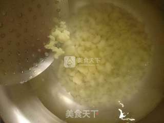大虾珍珠疙瘩汤的做法步骤:7