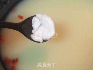 粥底枸杞叶猪肝汤的做法步骤:8