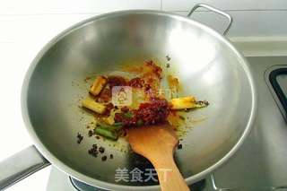 香辣牛肚砂锅的做法步骤:6
