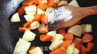 鸡肉咖喱饭的做法步骤:9