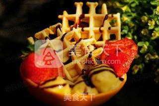 下午茶华夫饼的做法步骤:9