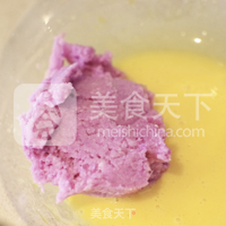 紫薯蛋糕的做法步骤:4