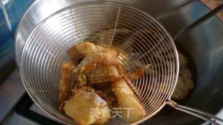 炸鱼块的做法步骤:6