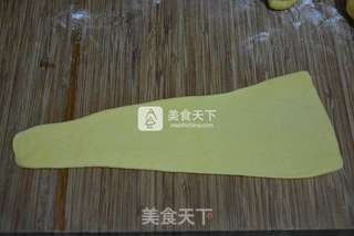 牛角面包的做法步骤:9