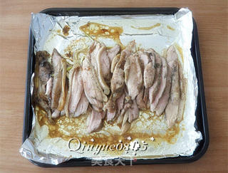 鸭肉卷的做法步骤:6