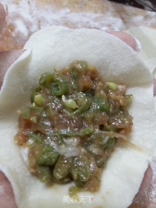 猪肉豇豆馅水饺的做法步骤:10